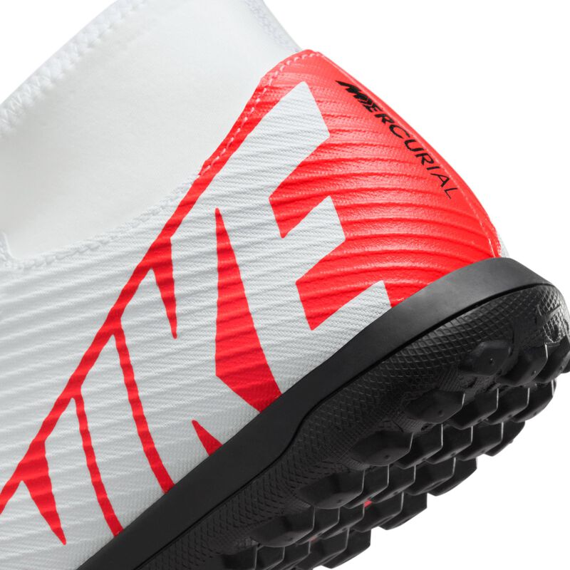 Nike Mercurial Superfly 9 Club TF, Carmesí brillante/Negro/Blanco, hi-res