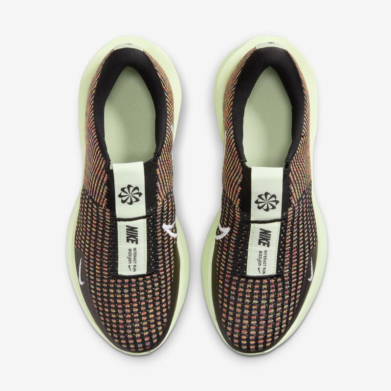 Nike Interact Run EasyOn SE, Negro/Blanco-Voltio Ligero-Multicolor, hi-res