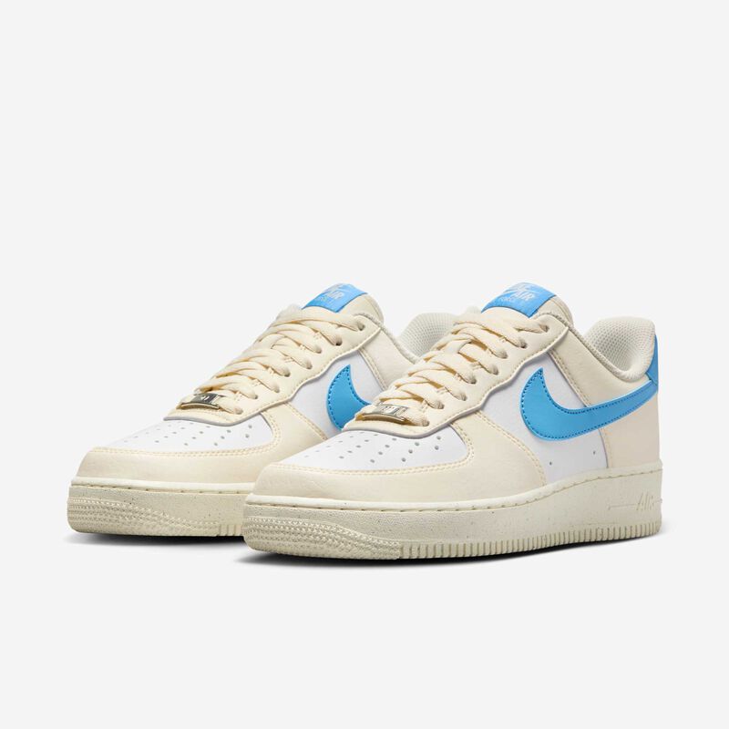 Nike Air Force 1 '07 Next Nature, Marfil Pálido/Blanco/Vela/Azul Universitario, hi-res
