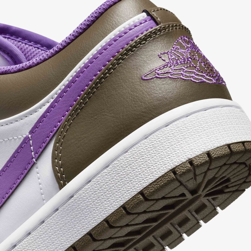 Air Jordan 1 Low, Pelaje pardo/Blanco/Baya salvaje, hi-res