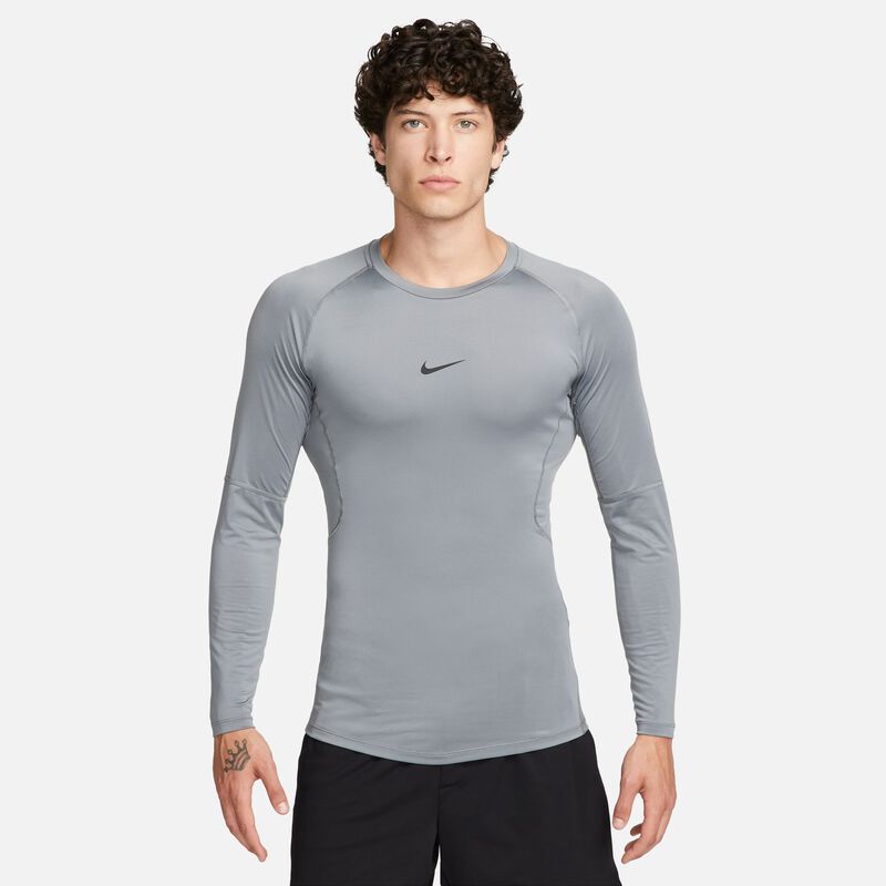 Nike Pro, Gris humo/Negro, hi-res