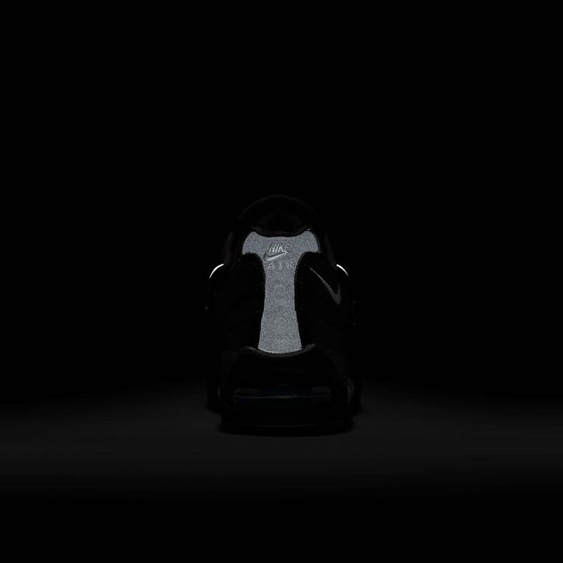 Nike Air Max 95 Big Bubble, Negro/Reflejo plata/Blanco/Plata metalizado, hi-res