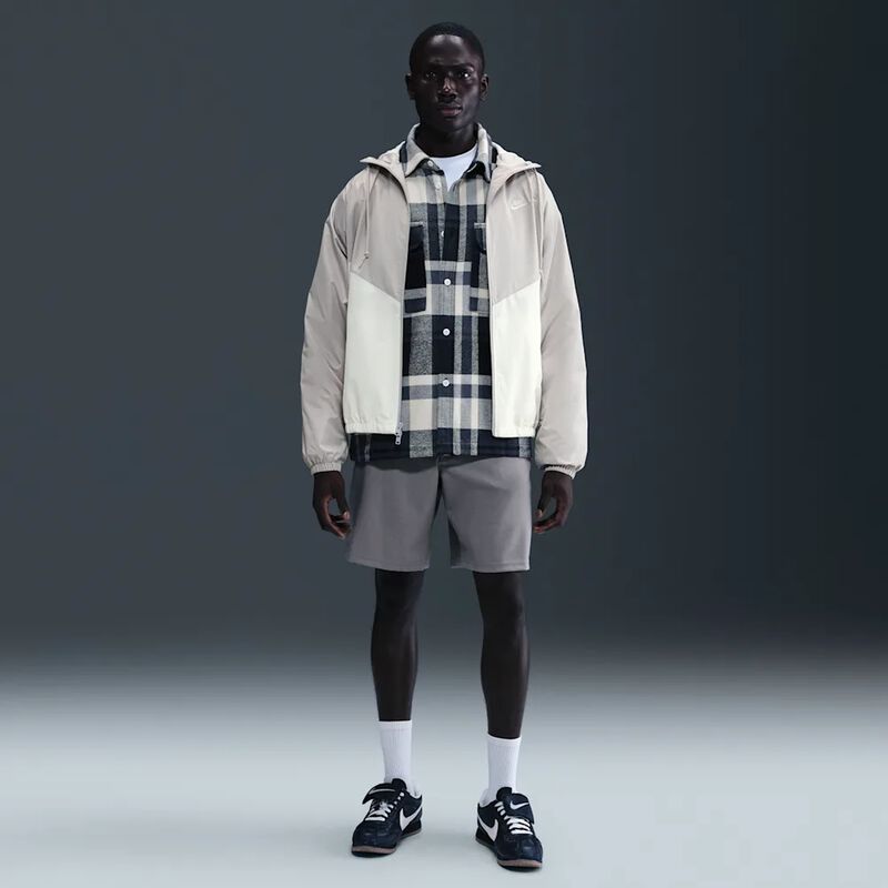 Casaca Nike  Windrunner, Gris, hi-res