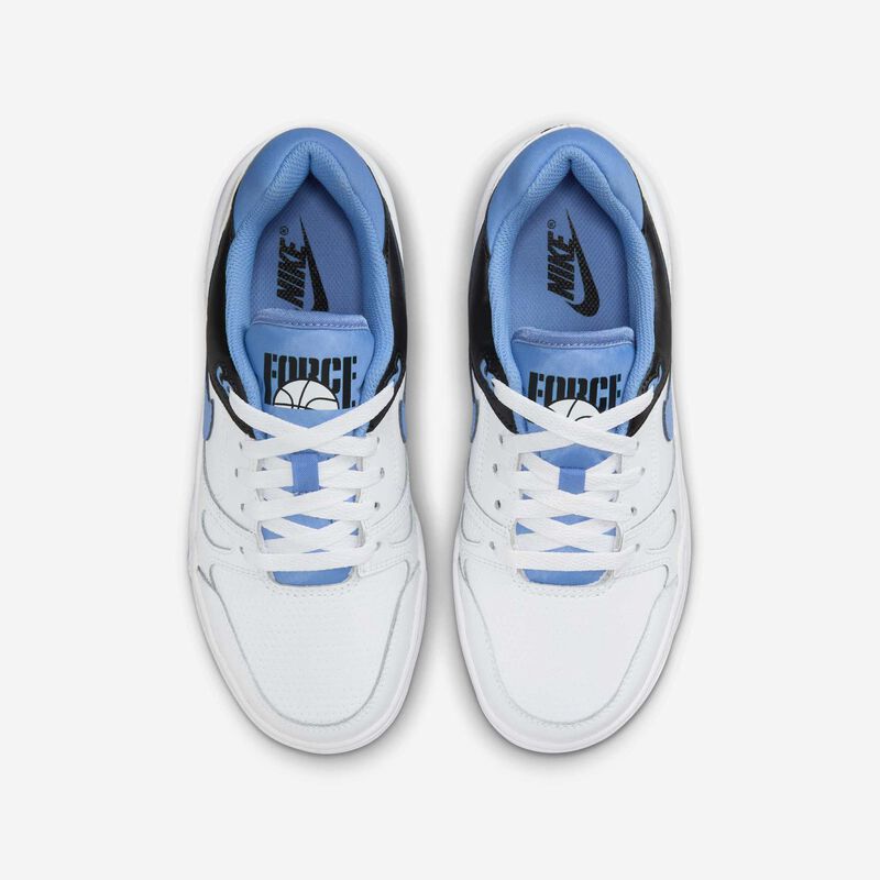 Nike Full Force Low, Blanco/Negro/Polar, hi-res
