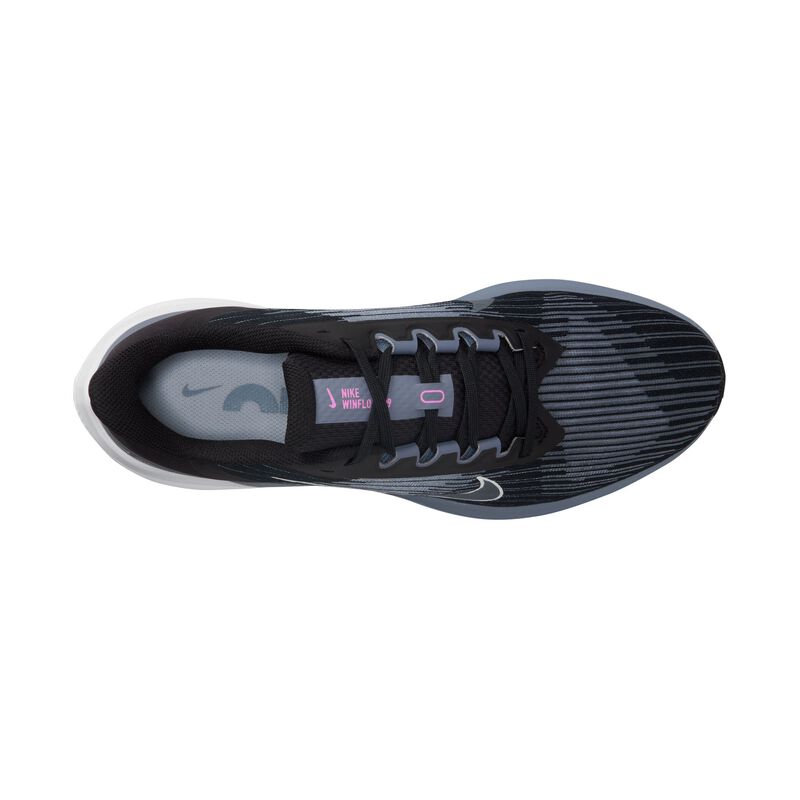 Nike Winflo 9, Negro/Pizarra cenizo/Hechizo rosa/Blanco, hi-res