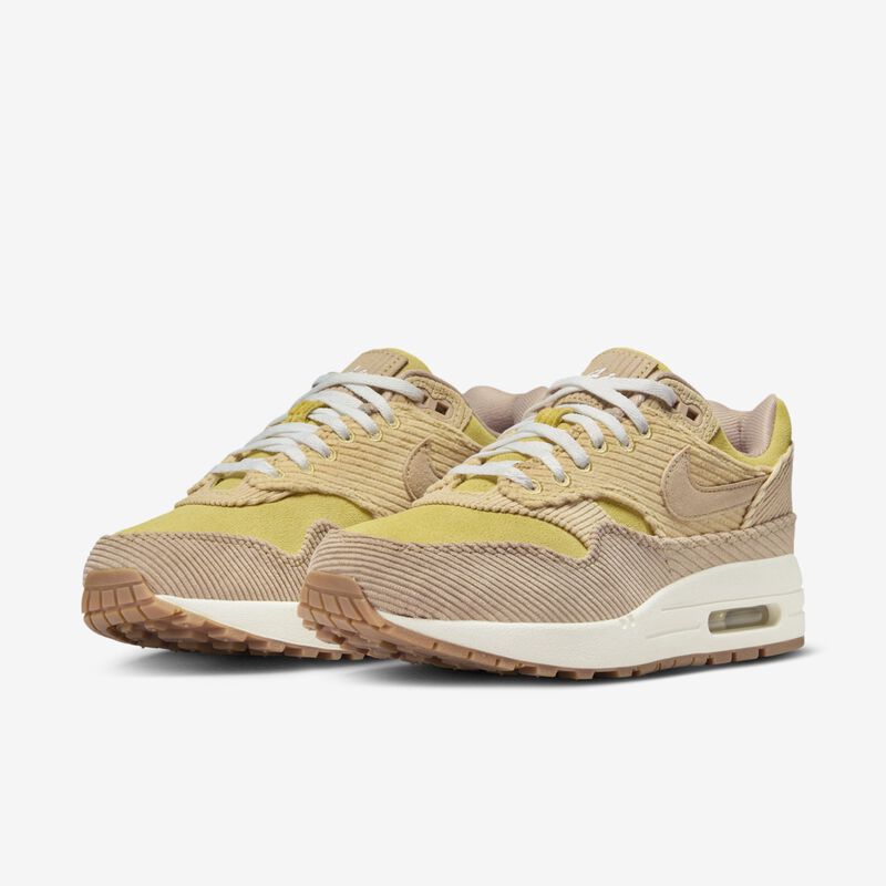 Nike Air Max 1 SE, Oro beige/Sésamo/Marrón medio goma/Cáñamo, hi-res