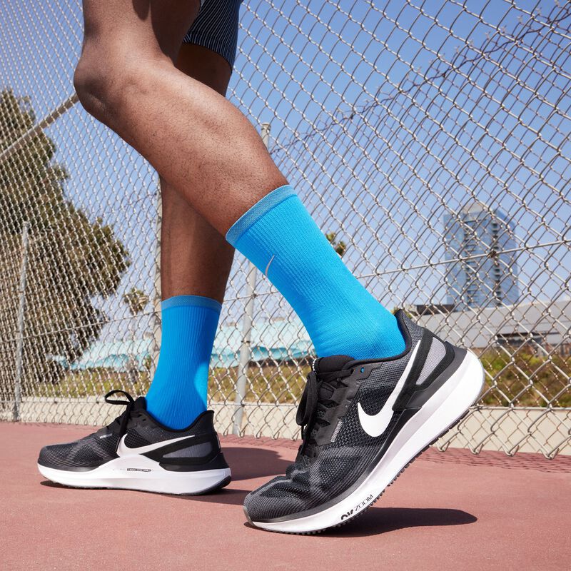 Nike Structure 25, Negro/Gris hierro/Blanco, hi-res