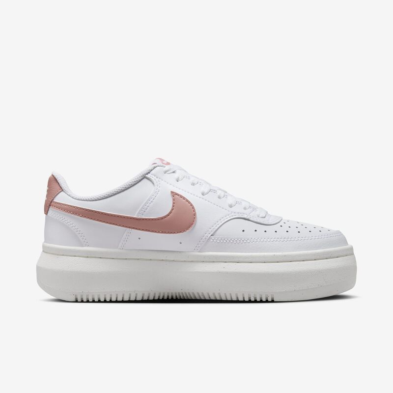 Nike Court Vision Alta, Blanco/Vela/Rojo Nebulosa, hi-res