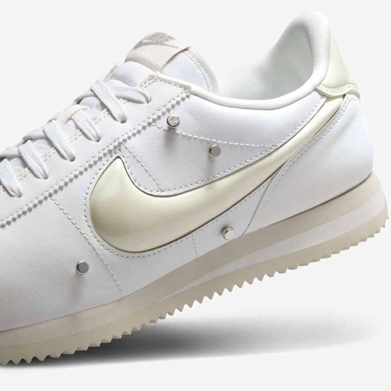 Nike Cortez LX Leather, Blanco Cumbre/Multicolor-Cristal Marino, hi-res