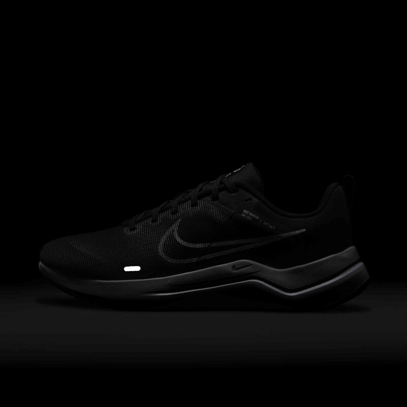 Nike Downshifter 12, Negro/Smoke Grey/Pure Platinum/Blanco, hi-res