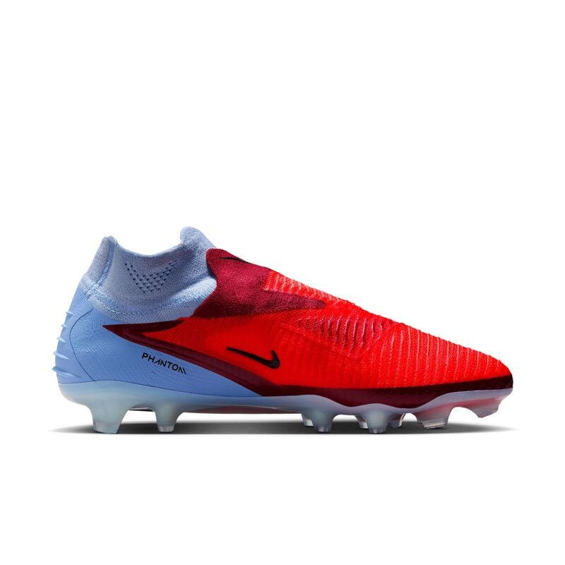 Nike Phantom 6 High Elite, Tinte Real/Negro Carmesí Brillante, hi-res