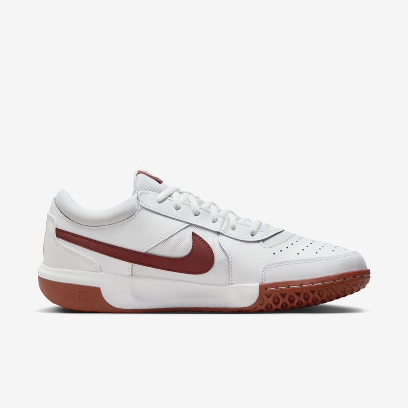 NikeCourt Air Zoom Lite 3, Blanco/Cedro/Rojo team, hi-res