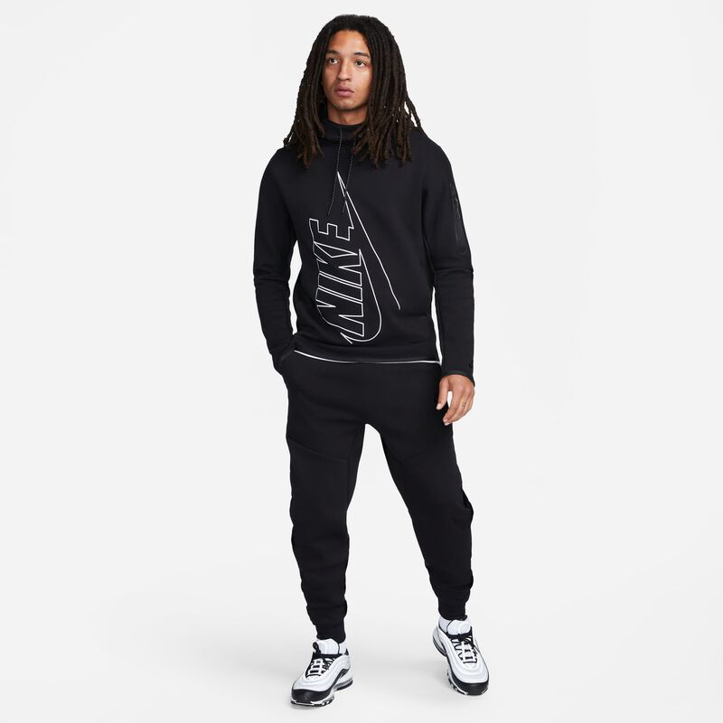 Nike Tech Fleece, Negro/Negro, hi-res