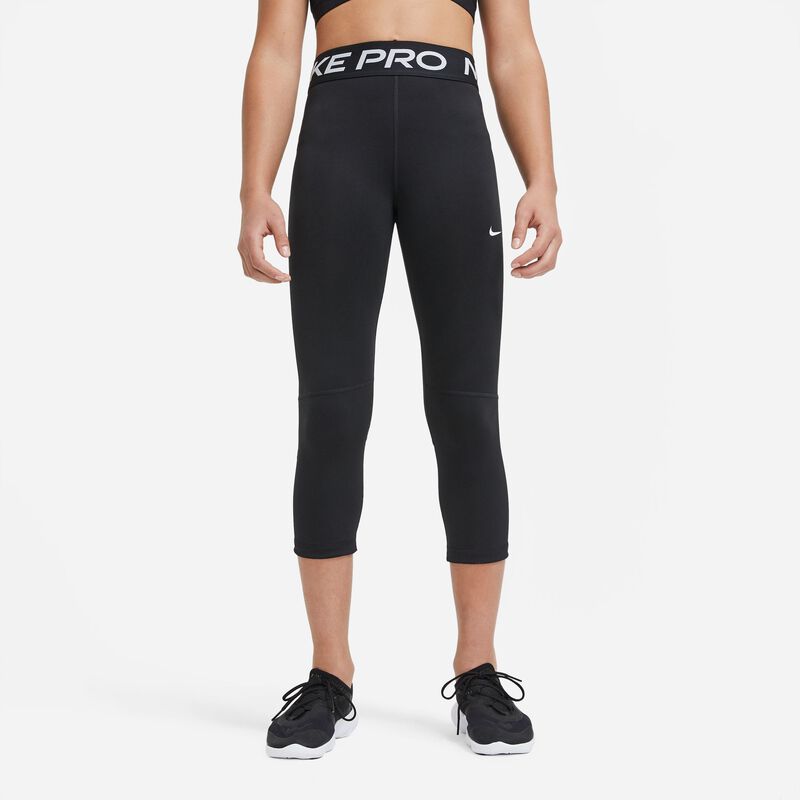 Nike Pro, Negro/Blanco, hi-res