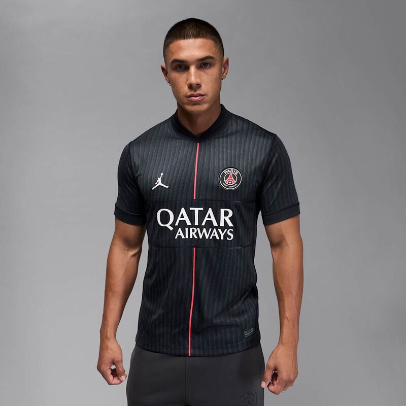 Camiseta Paris Saint-Germain 2025/26 Stadium Fourth, Negro, hi-res