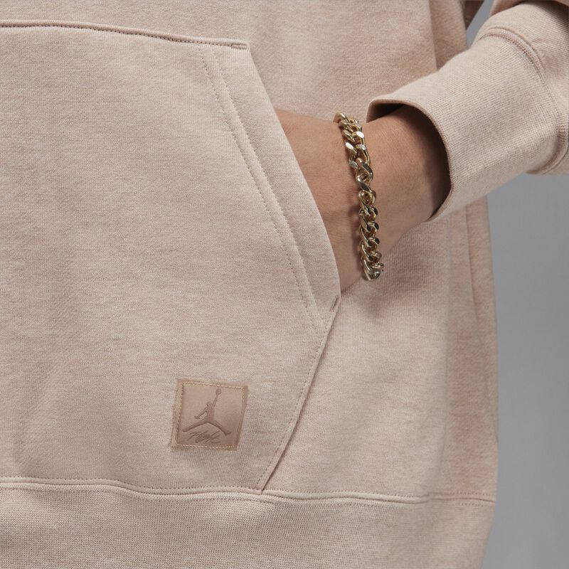 Jordan Flight Fleece, Leyenda Marrón Medio/Cuero, hi-res