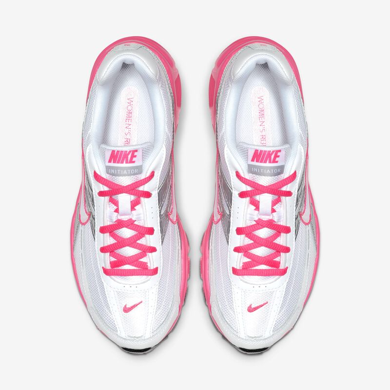 Nike Initiator, Blanco/Plata Metalizado/Negro/Blanco, hi-res