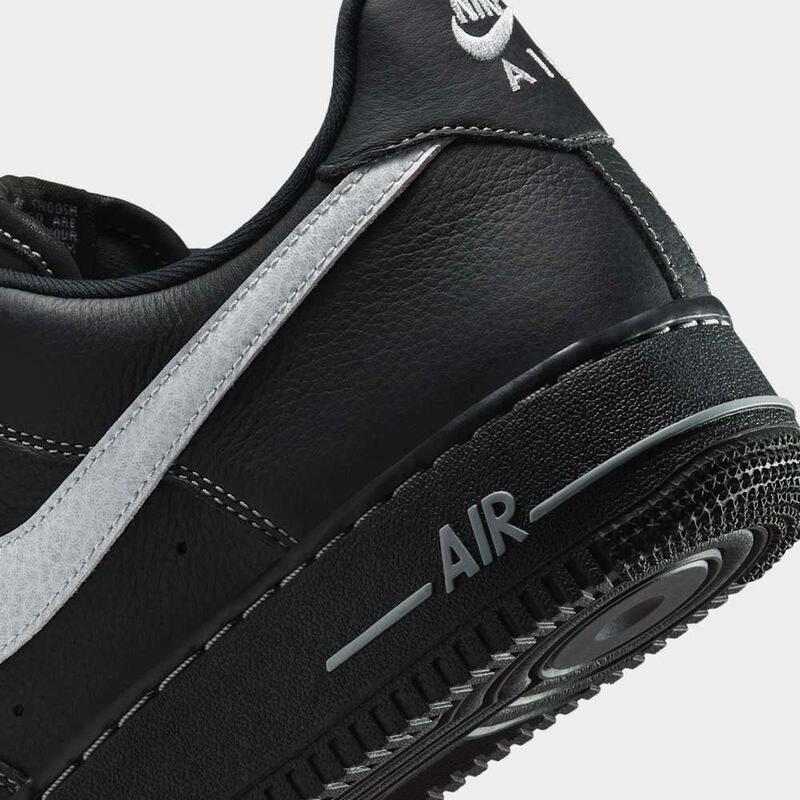 Nike Air Force 1 '07 LV8, Negro/Gris Lobo, hi-res