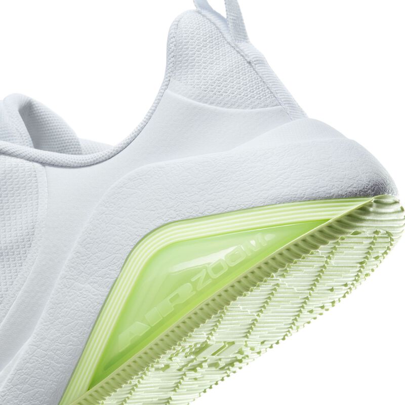 Nike Bella 7, Blanco/Barely Volt/Plata metalizado, hi-res