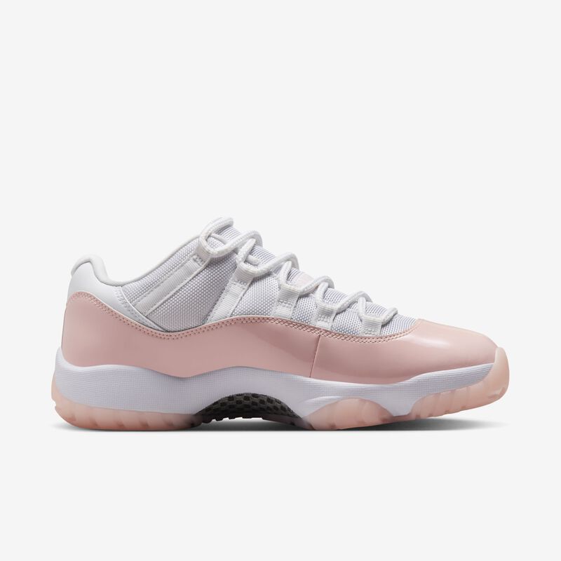 Air Jordan 11 Retro Low, Blanco/Rosa Leyenda, hi-res