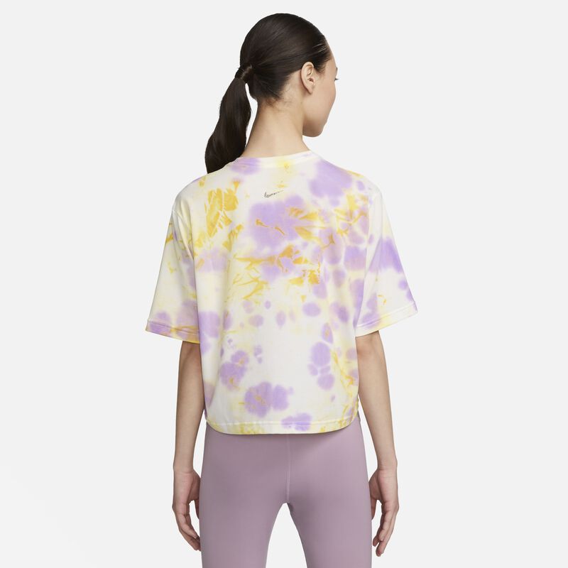 Nike Yoga Dri-FIT Luxe, Chifón limón/Fucsia enérgico, hi-res