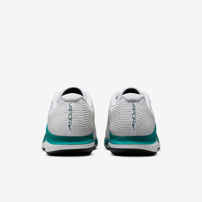 Nike Vapor 12, Blanco/Esmeralda radiante/Negro, hi-res