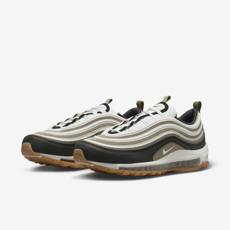 Nike Air Max 97, Oliva Neutro/Negro/Goma Marrón Medio/Blanco Cima, hi-res