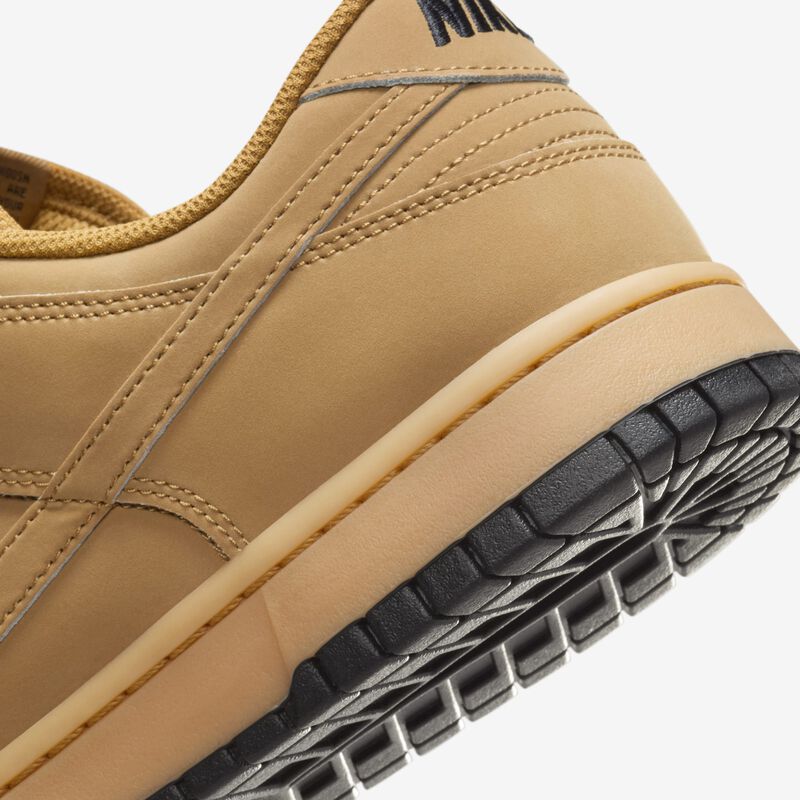Nike Dunk Low Retro SE, Trigo/Goma Amarilla/Negro/Trigo, hi-res