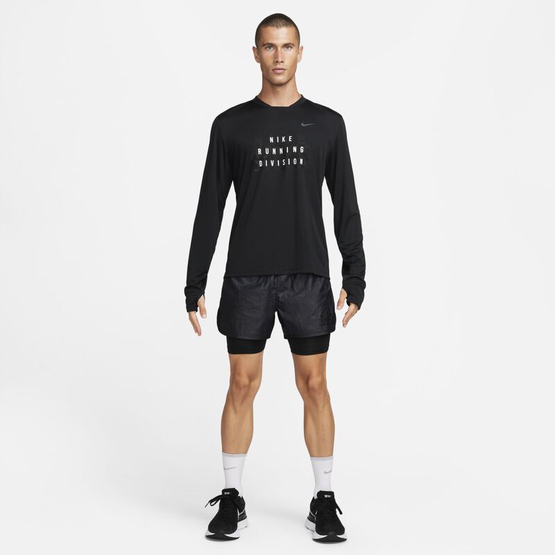 Nike Running Division Repel, Negro/Negro, hi-res