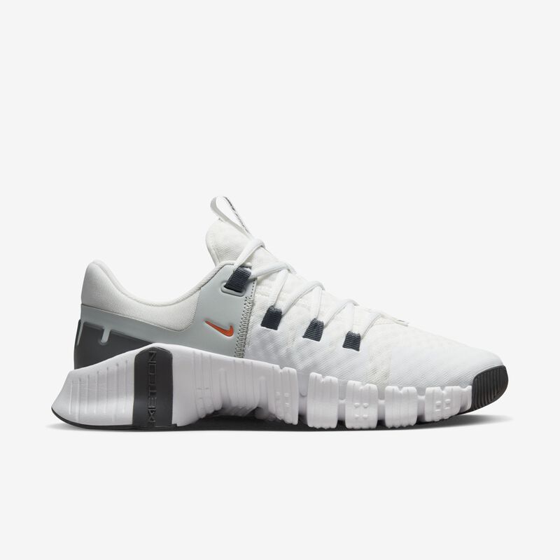 Nike Free Metcon 5, Blanco Cumbre/ Mandarina Brillante, hi-res