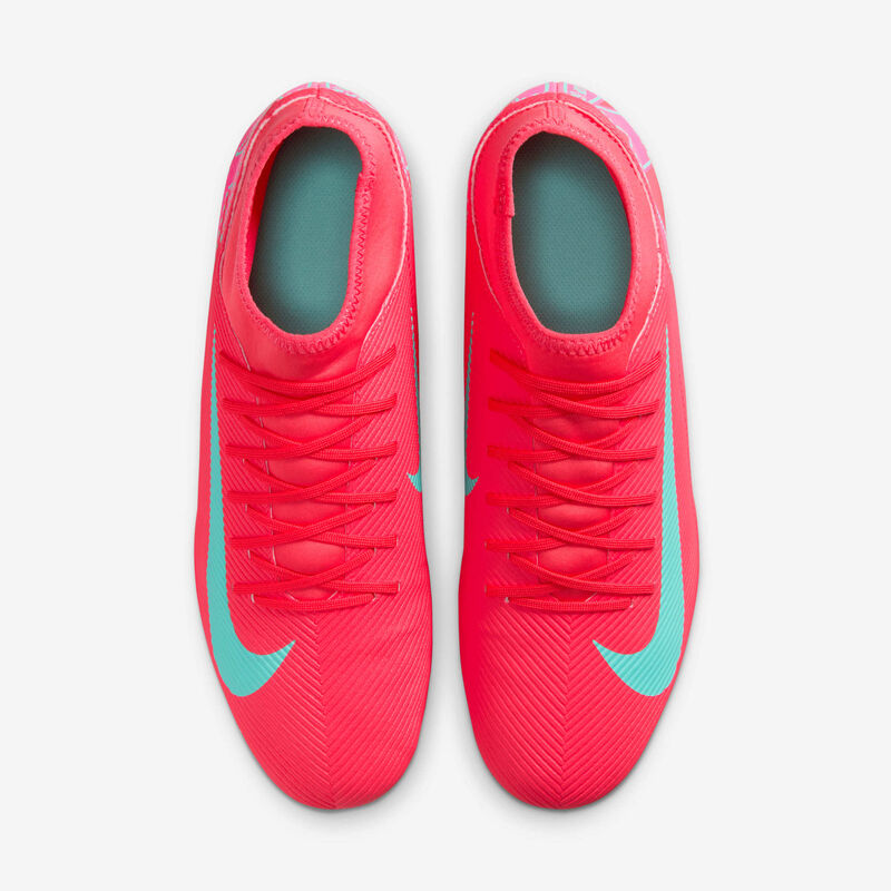 Nike Mercurial Superfly 10 Club, Brasa Resplandor/Verde Aurora, hi-res