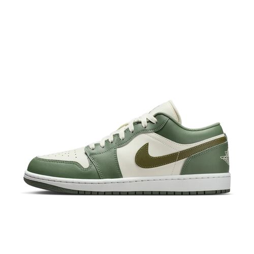 Air Jordan&nbsp;1 Low, Liquen Vintage/Blanco Cumbre/Oliva Medio, hi-res