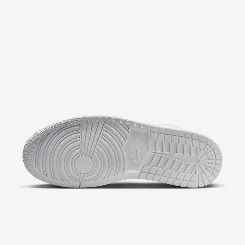 Air Jordan 1 Mid SE Craft, Blanco/Gris técnico/Vela/Marrón Orewood claro, hi-res