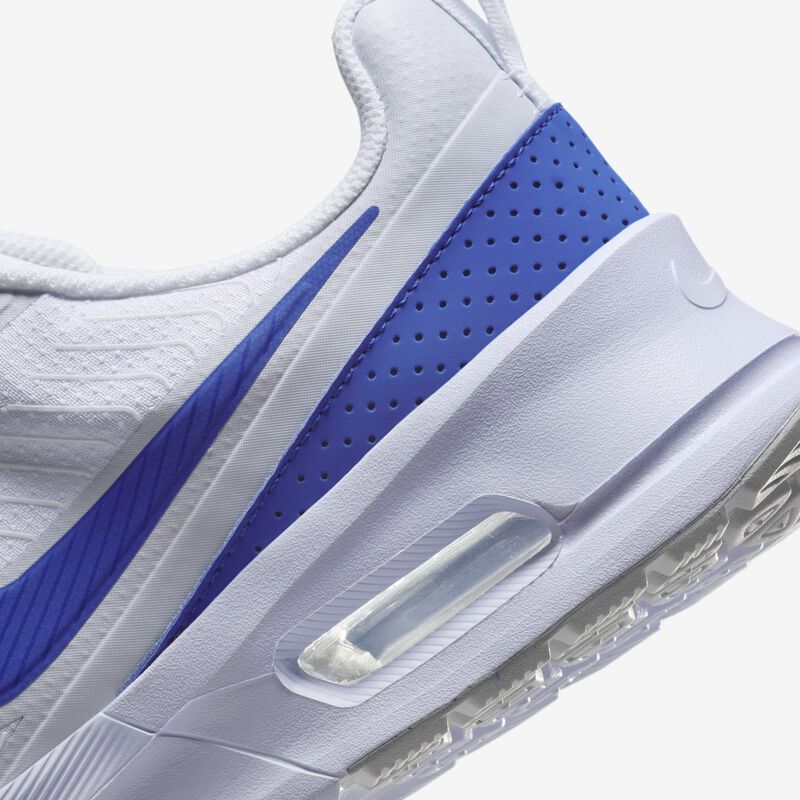Nike Air Max Nuaxis, Blanco/Negro/Blanco/Azul Carrera, hi-res