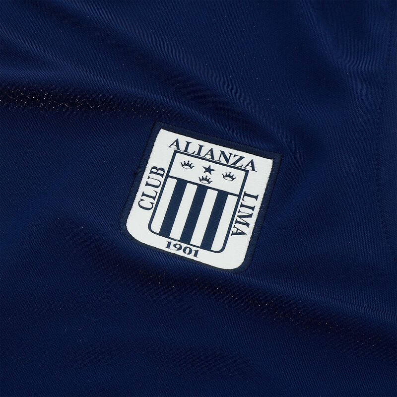 Nike Polo sin mangas Alianza Lima 2025 Local, Vacío Azul/Hiper Turquesa/Dorado, hi-res