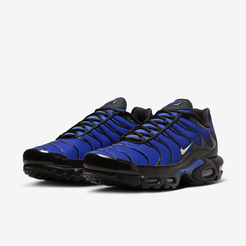 Nike Air Max Plus Premium, Negro/Azul Carrera/Obsidiana/Fantasma, hi-res
