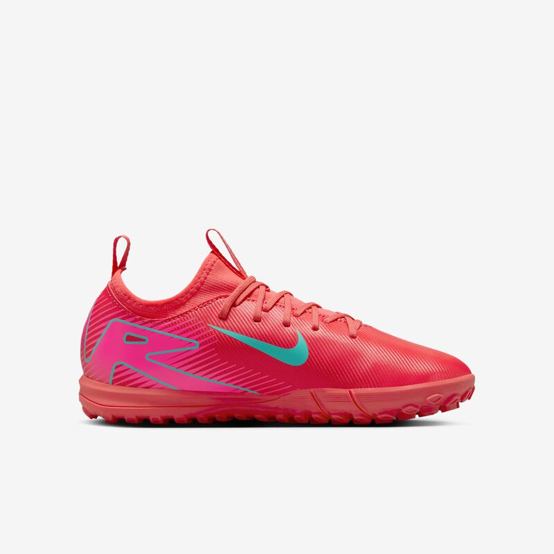 Nike Jr. Mercurial Vapor 16 Academy, Brasa Resplandor/Verde Aurora, hi-res
