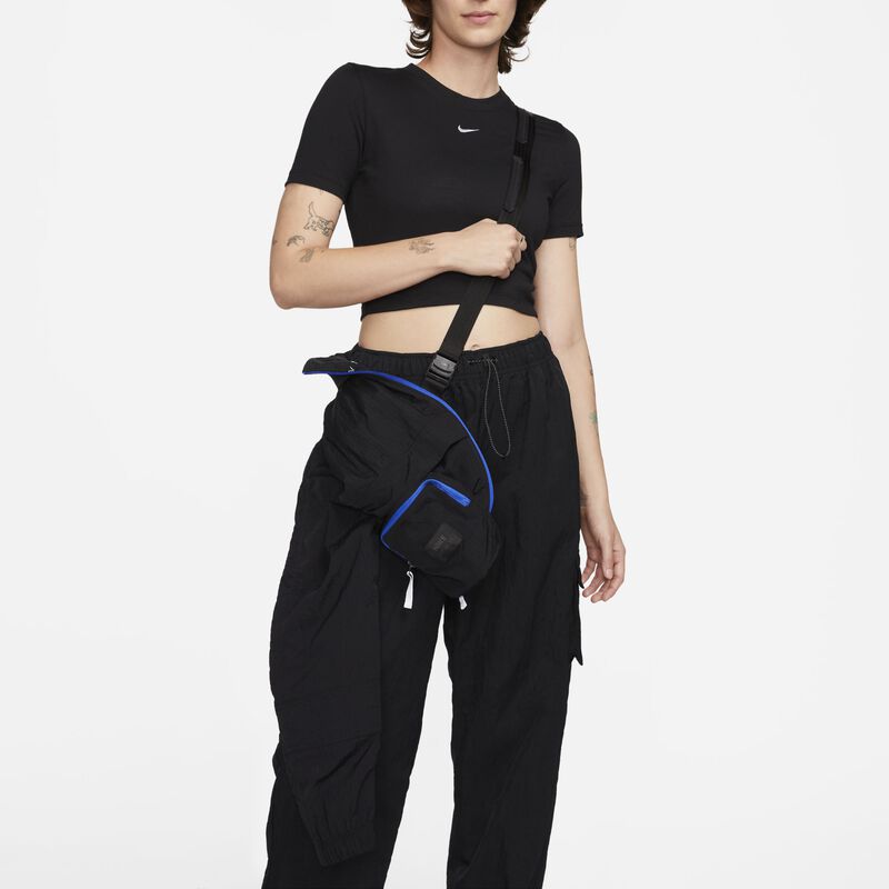 Nike Sportswear City Utility, Negro/Negro/Hyper royal/Blanco, hi-res