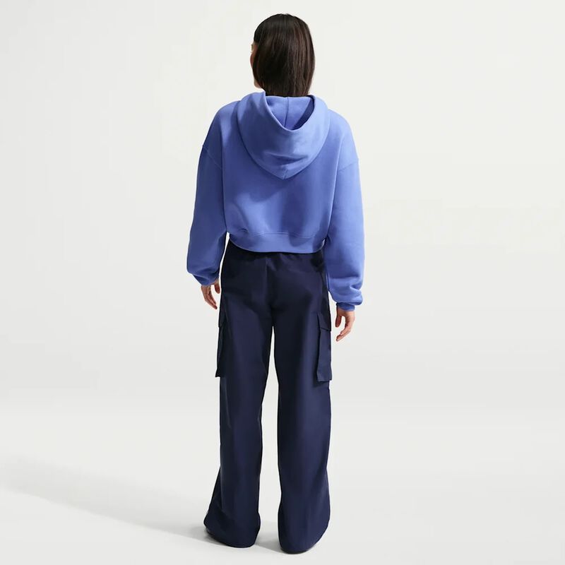Polera Nike Sportswear Phoenix Fleece, Azul, hi-res