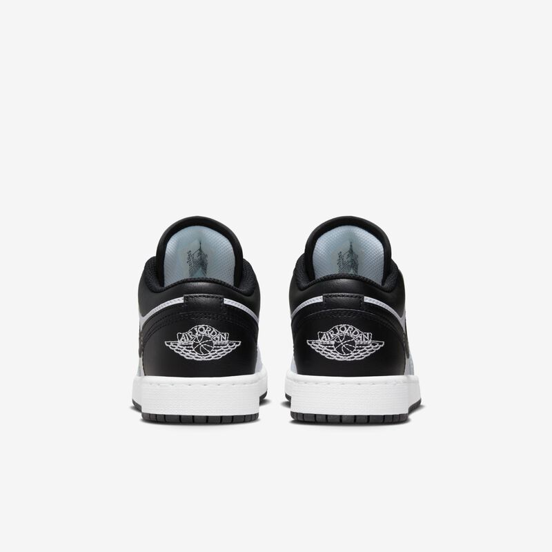 Air Jordan 1 Low, Blanco/Blanco/Negro, hi-res