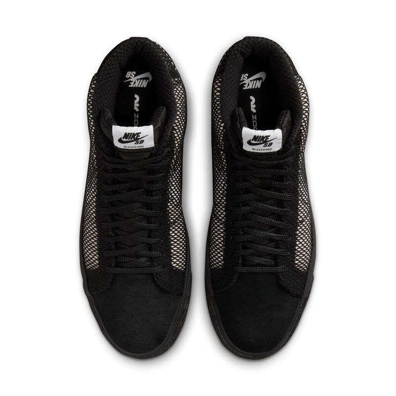 Nike SB Zoom Blazer Mid Premium, Blanco/Negro-Blanco-Negro, hi-res