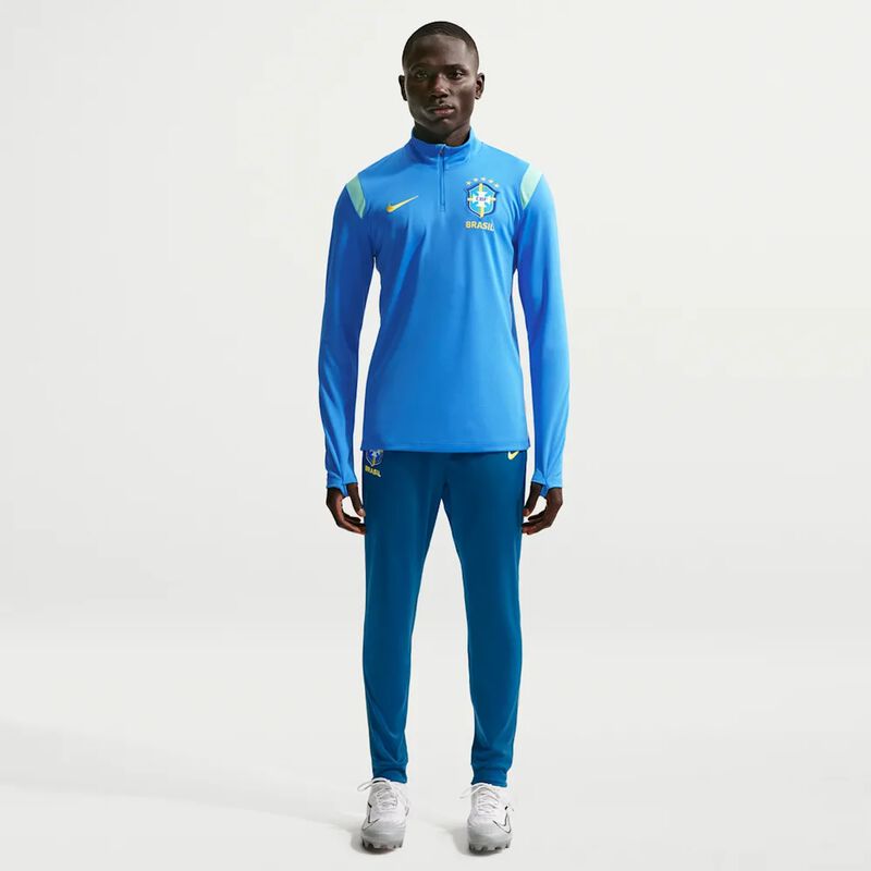 Camiseta Nike Camiseta Brazil Academy Pro, Azul, hi-res