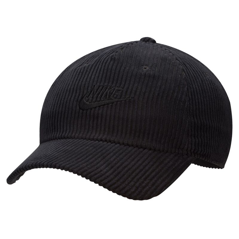 Nike Club Cap, Negro/Negro, hi-res