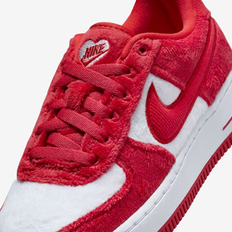 Nike Air Force 1, Espuma Rojo Fuego/Blanco/Rosa/Carmesí Claro, hi-res