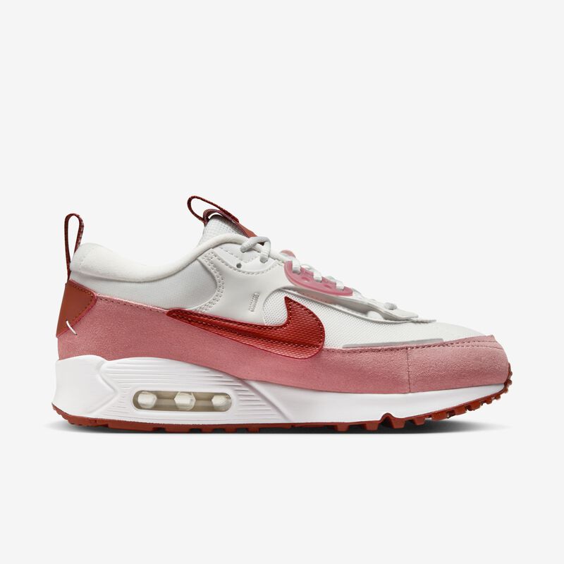 Nike Air Max 90 Futura, Rojo nebulosa/Blanco cumbre/Naranja fogata/Naranja fuerte, hi-res