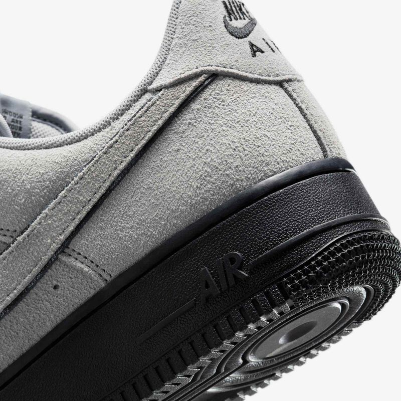 Nike Air Force 1 '07 LV8, Gris Humo Claro/Gris Humo Claro-Negro, hi-res