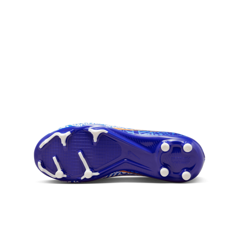 Nike Jr. Zoom Mercurial Vapor 15 Academy CR7 MG, Blanco/Concordia/Azul medio/Cobre metálico, hi-res