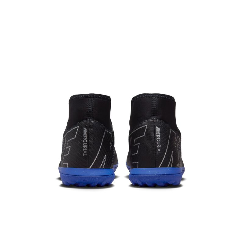 Nike Mercurial Superfly 9 Club TF, Negro/Hiperroyal/Cromo, hi-res
