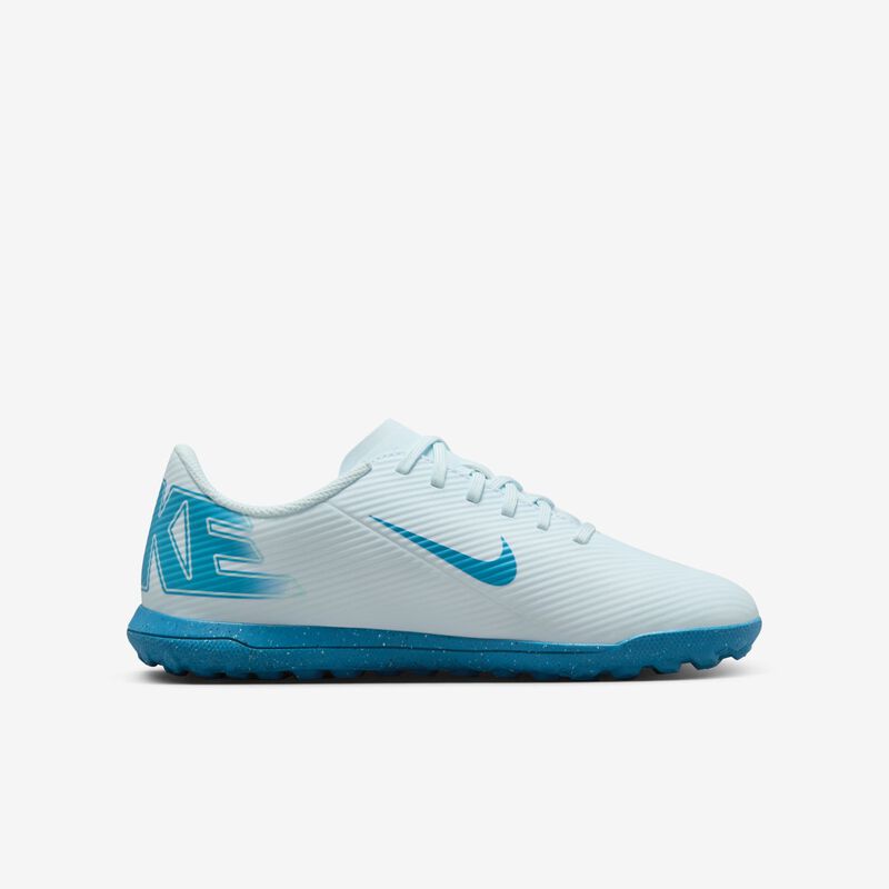 Nike Jr. Mercurial Vapor 16 Club, Blanco/Blanco/Gris Neutro/Verde Oxidado, hi-res