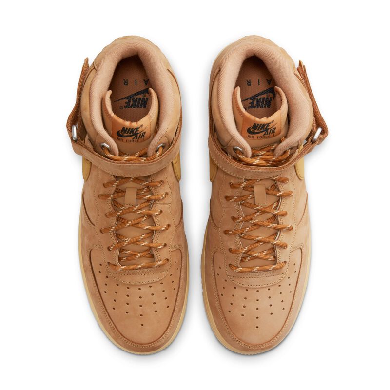 Nike Air Force 1 Mid 07, Lino/Marrón claro goma/Negro/Trigo, hi-res